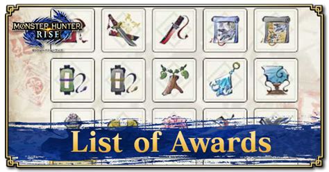 List of Awards and How to Unlock All Guild Card Awards.